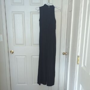 SHEIN Black Sleeveless Jumpsuit